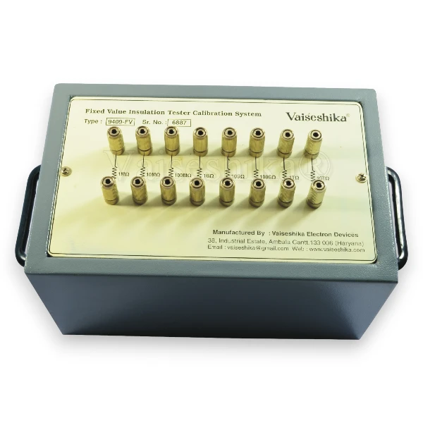 Fixed Value Insulation Tester & Megger Calibrations System