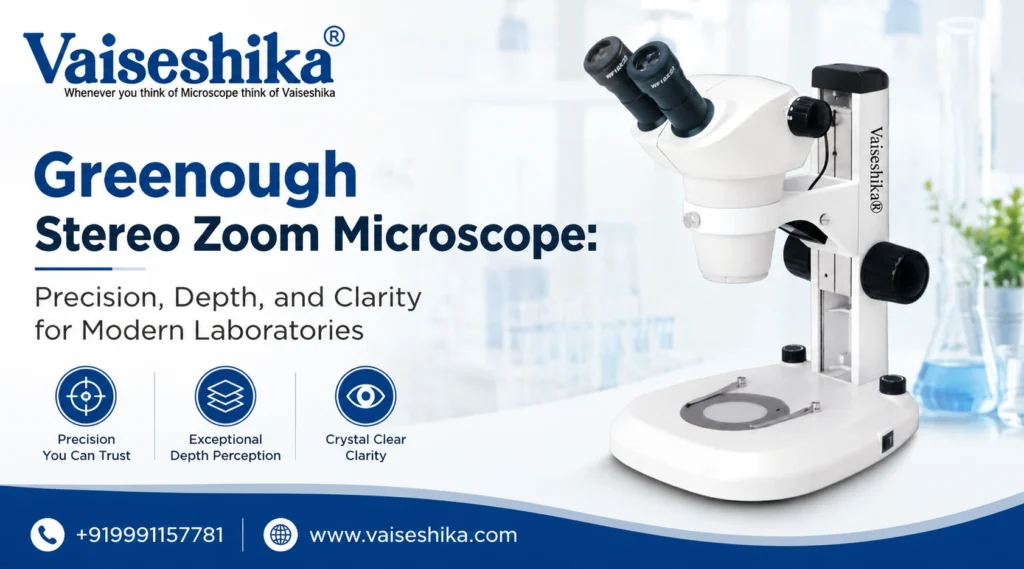 Greenough Stereo Zoom Microscope