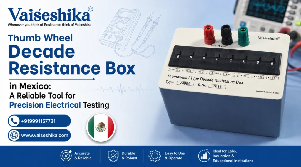 Thumb Wheel Decade Resistance Box in Mexico
