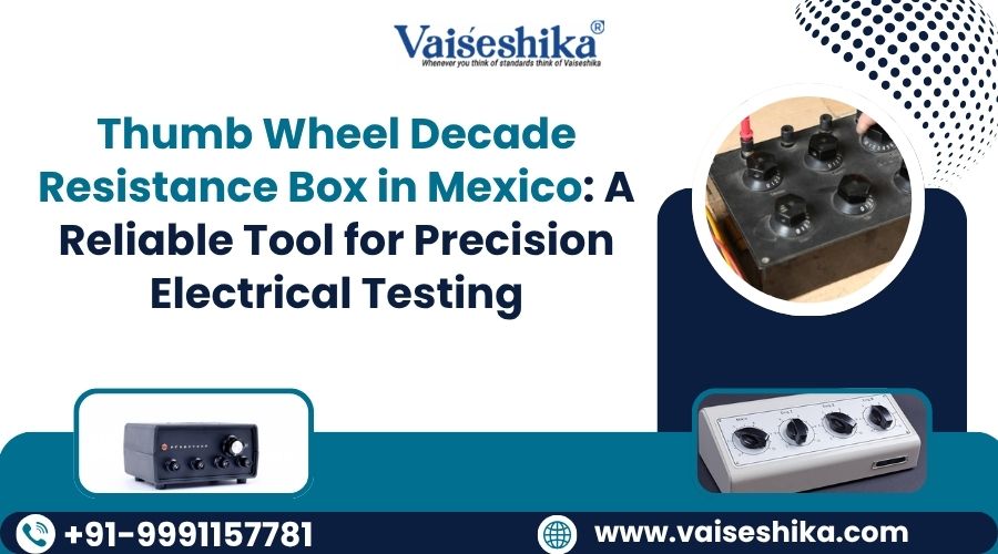 Thumb Wheel Decade Resistance Box in Mexico