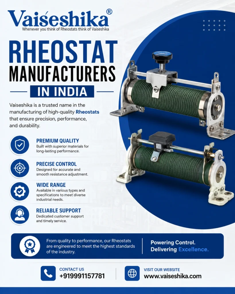 Rheostat Manufacturers in India