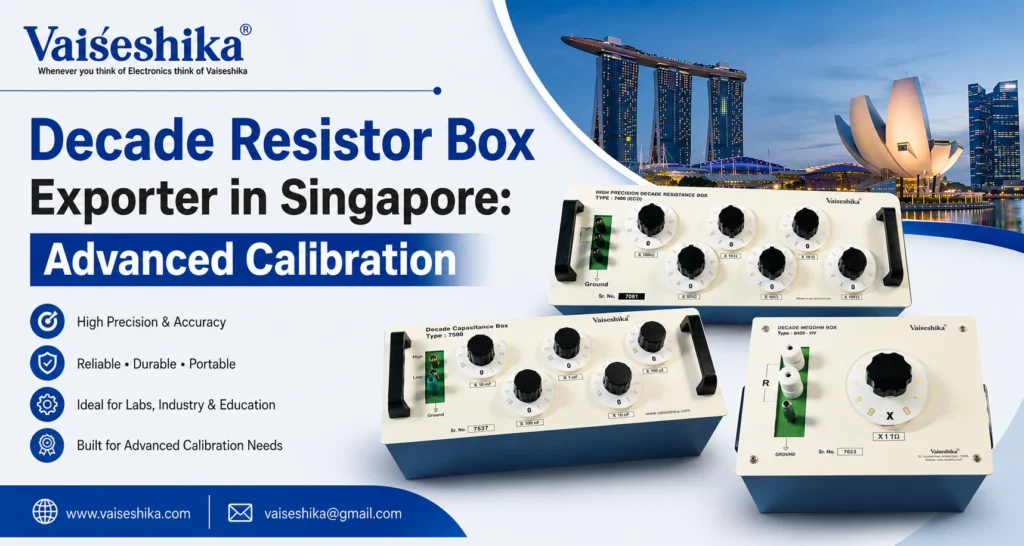 Decade Resistor Box exporter in Singapore