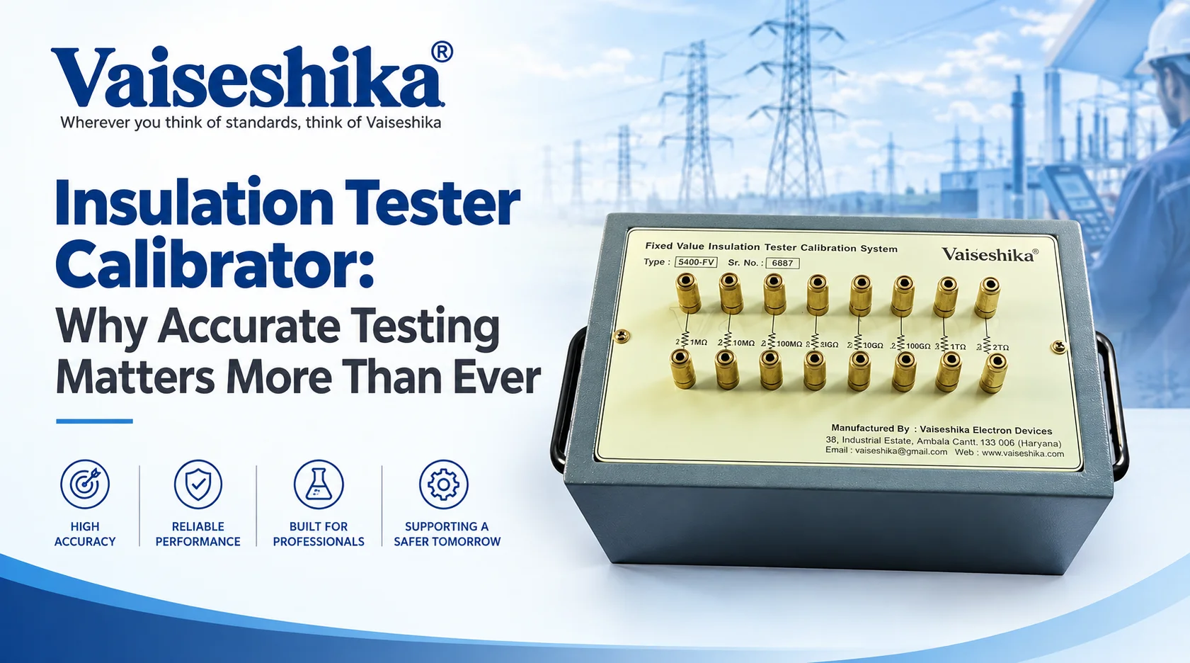 Insulation Tester Calibrator